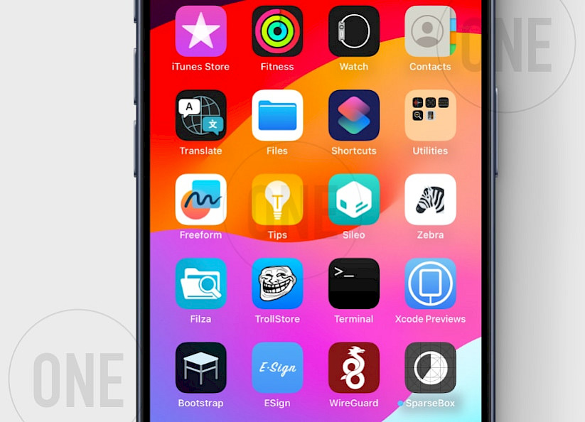 Installing IPA on iOS with Sideloadly.