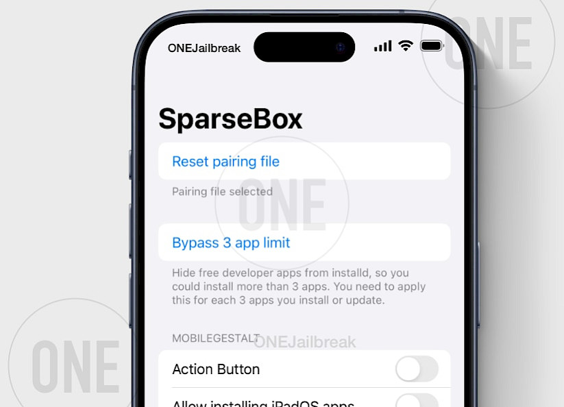 3 App Limit bypass for Sideloadly.