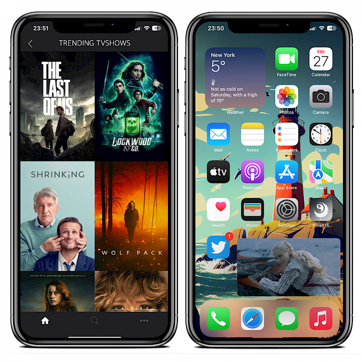 ZeniTevi app screenshot.