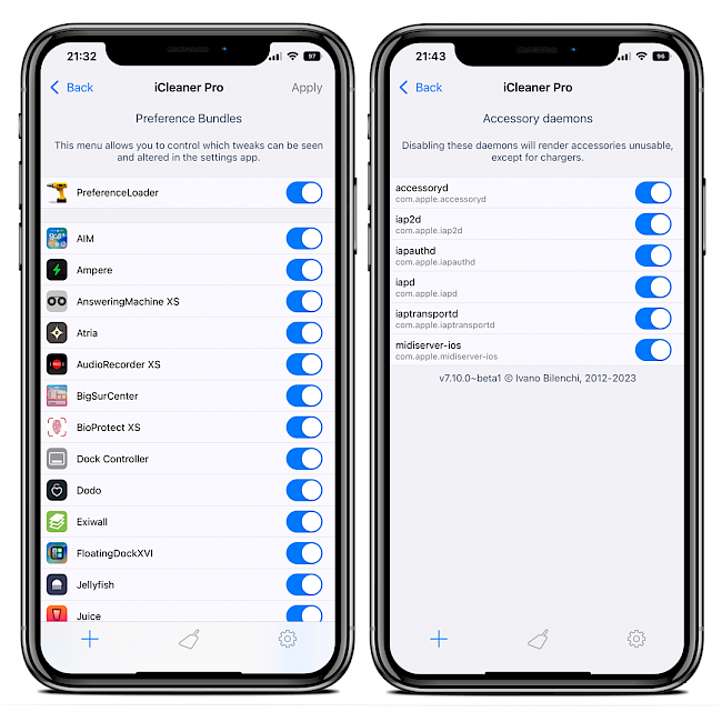iCleaner vs iCleaner Pro