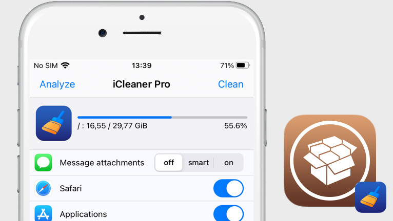 Promotion image of iCleaner Pro article.