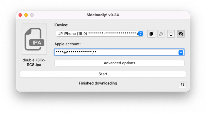 Install doubleH3lix Jailbreak