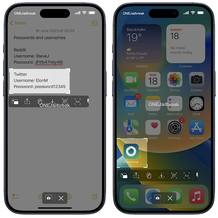 Snapper 3 tweak screenshot.