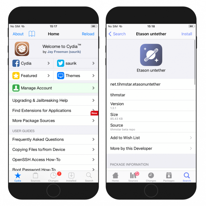 EtasonJB screenshot