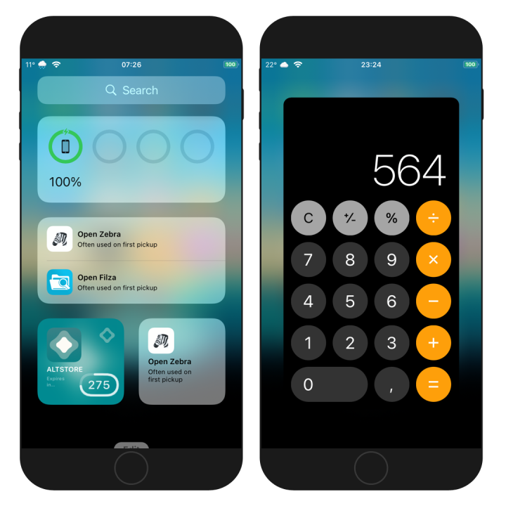 Konban tweak screenshot