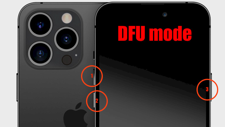 Promotion image of DFU mode on iPhone article.