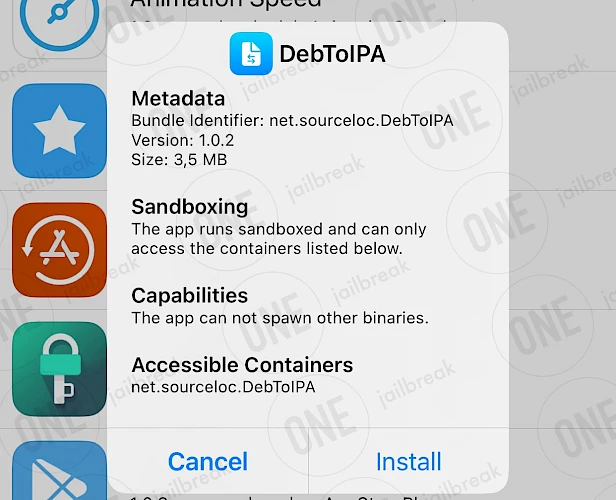 DebtoIPA IPA Instalaltion