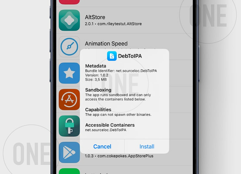 DebToIPA IPA Installation