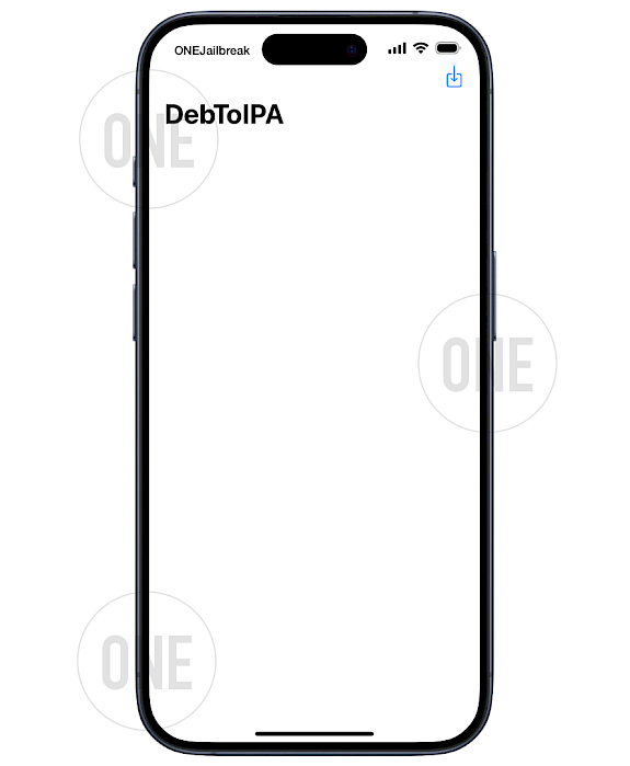 Open DebToIPA from Home Screen