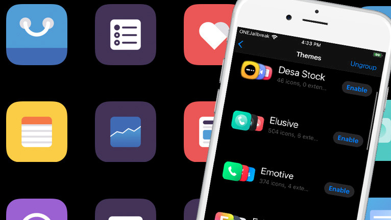 Promotion image of TrollStore Themes for iOS article.