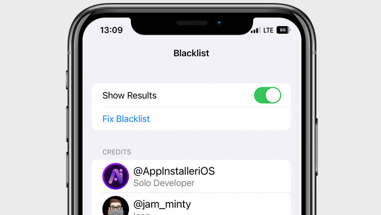 Promotion image of Blacklist App article.