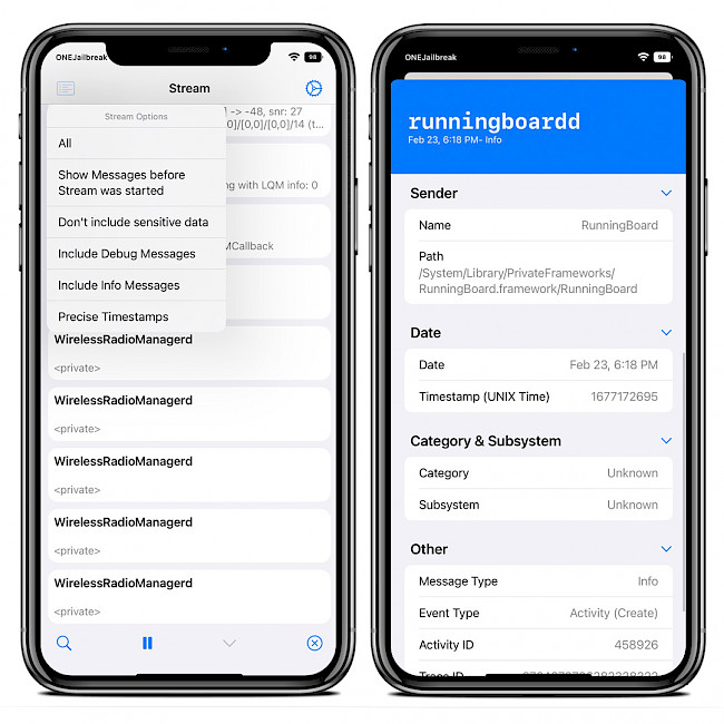 Two iPhone screens showing Antoine app on iOS.