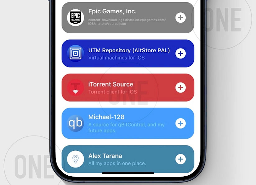 List of AltStore Sources and Repositories.