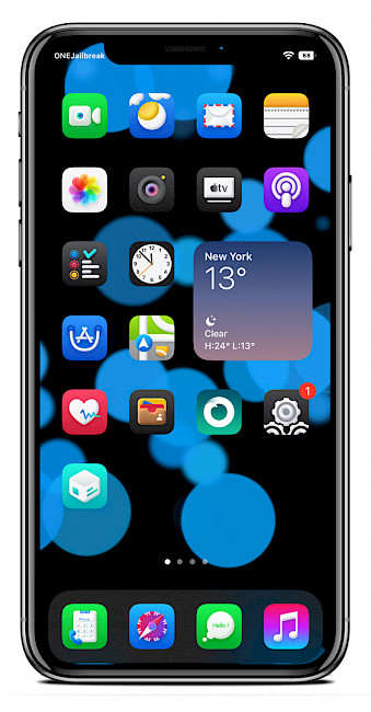 Screenshot of Muffin Theme for Cowabunga.