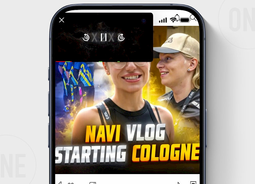 Screenshot of YouPiP integrated into YouTube app on iOS.