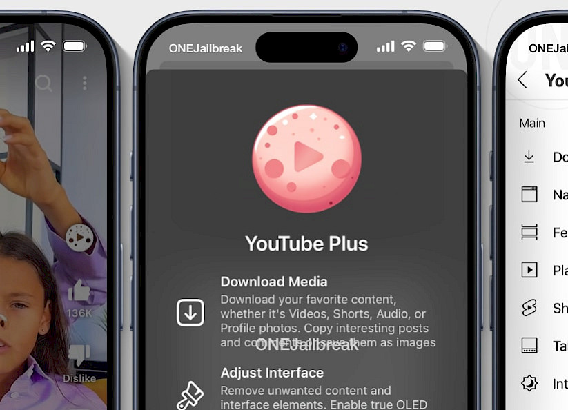 YouTube Plus (ex. YTLite) for iOS.