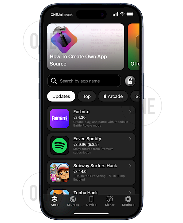 FlekStore App installed on iOS 18