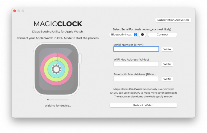 MagicClock screenshot.