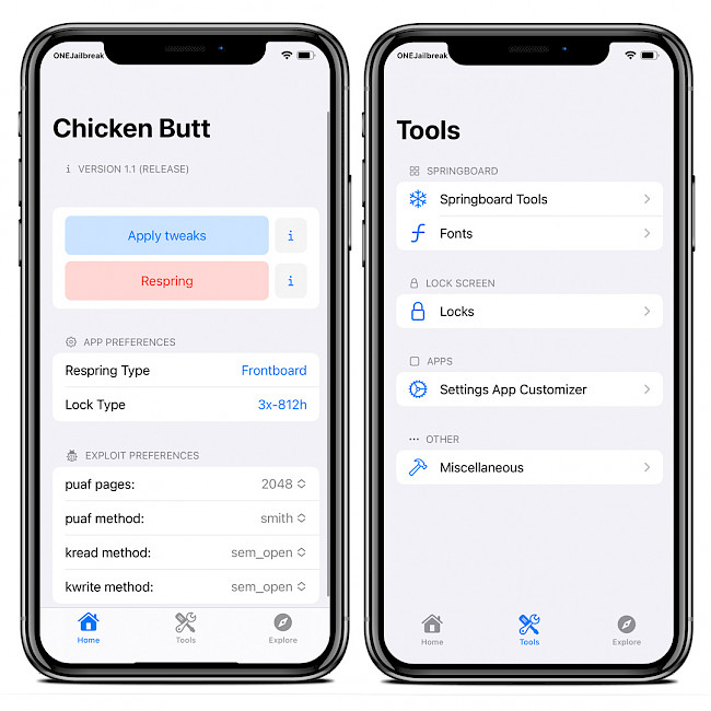 Chicken Butt KFD screenshot.