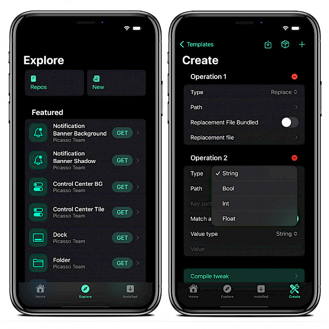 Picasso KFD screenshot.