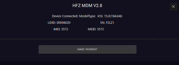 HFZ MDM for Windows.