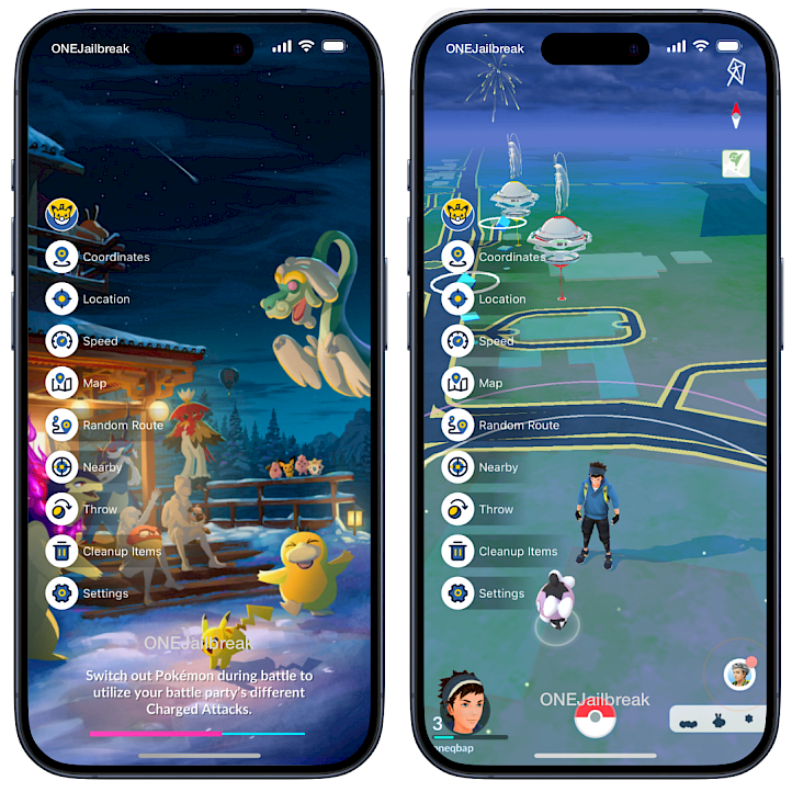 iSpoofer Screenshot.