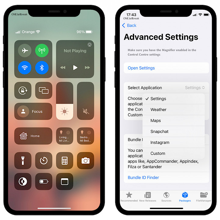 AppCC tweak Screenshot.