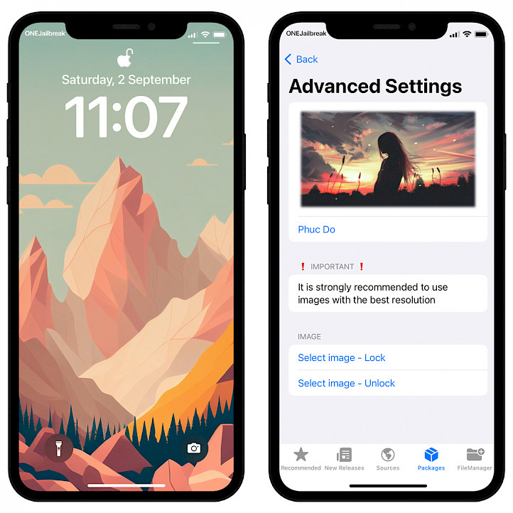 Lock Icon Manager tweak screenshot.