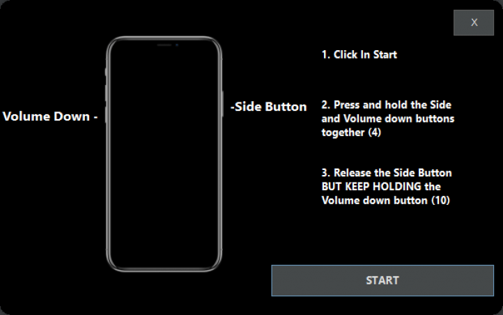 #007 Ramdisk DFU mode helper screenshot.