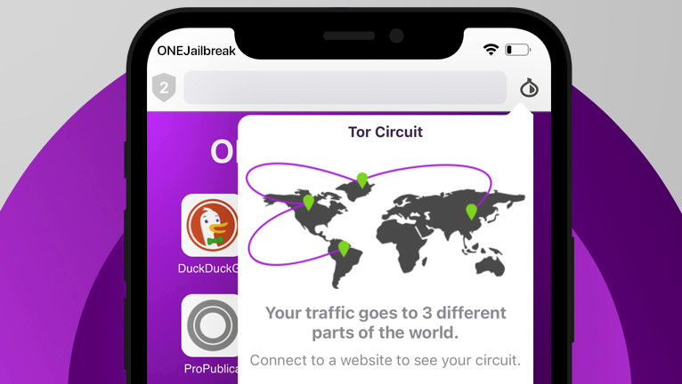 Promotion image of Onion Browser article.
