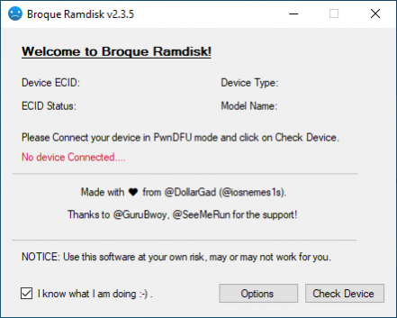 Broque Ramdisk MDM Bypass.