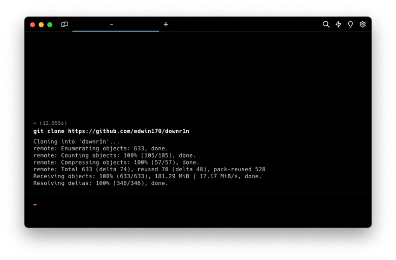 Clone Downr1n Repository from GitHub.