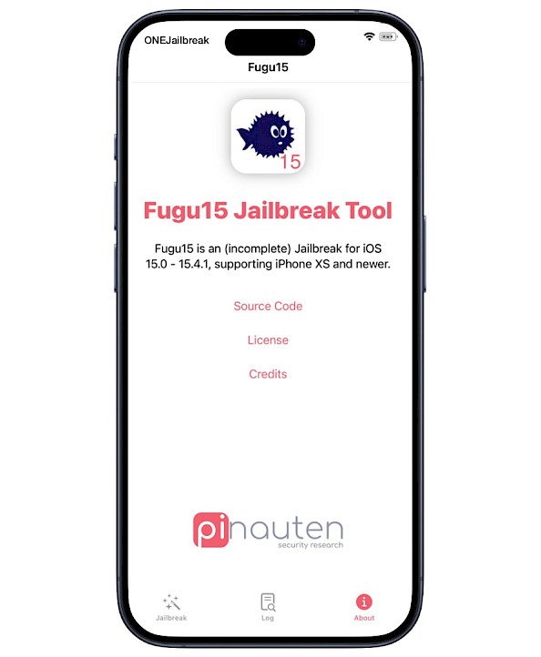 Fugu15 Jailbreak Tool for iOS 15.
