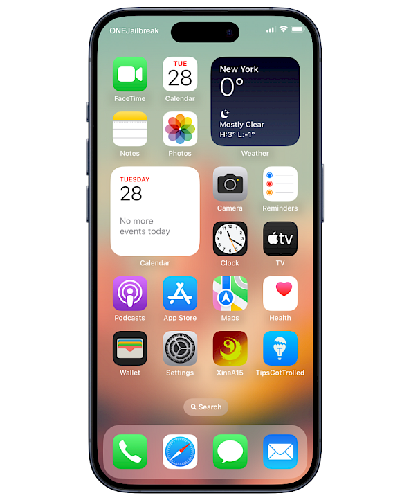 TipsGotTrolled icon on Home Screen.