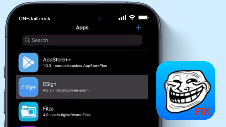 Promotion image of How to fix TrollStore on iOS 17.0 article.
