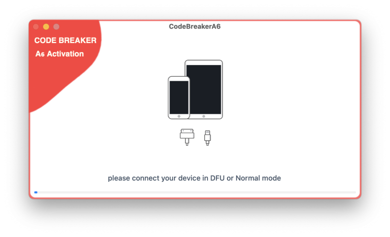 Screenshot of CodeBreaker for A6.