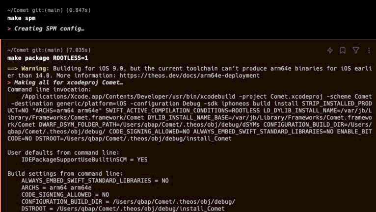 Promotion image of How to compile Comet article.