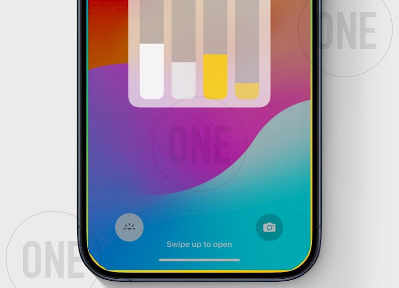 Osushi torch controler on the Lock Screen.