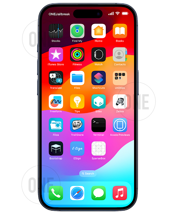 SparseBox app installed on the Home Screen.