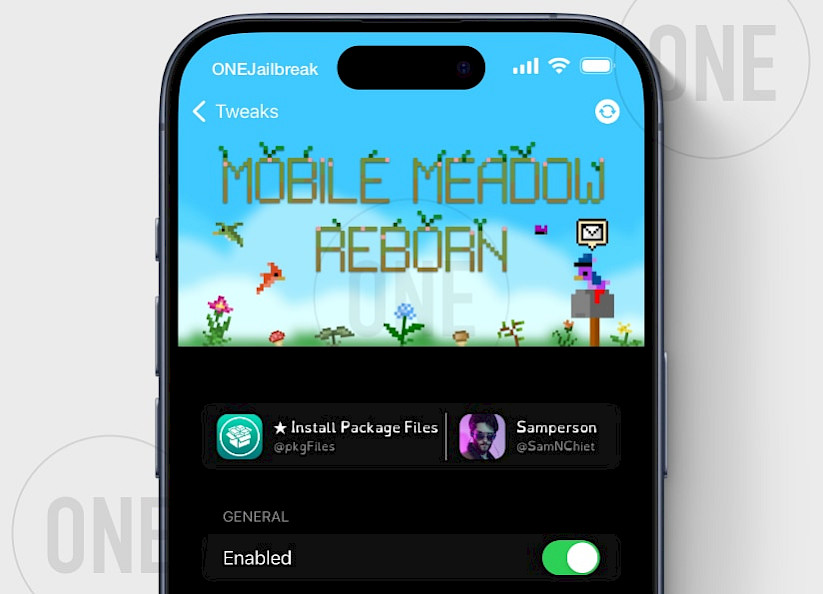 MobileMeadow Reborn Preference pane.