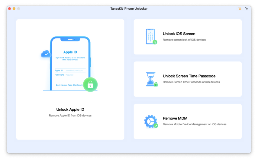 TunesKit iPhone Unlocker