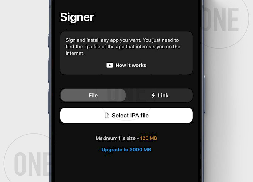 FlekStore IPA Signer.