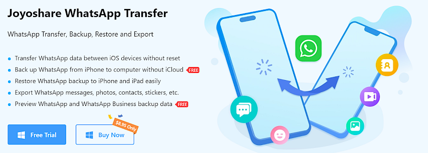 Joyoshare WhatsApp Transfer