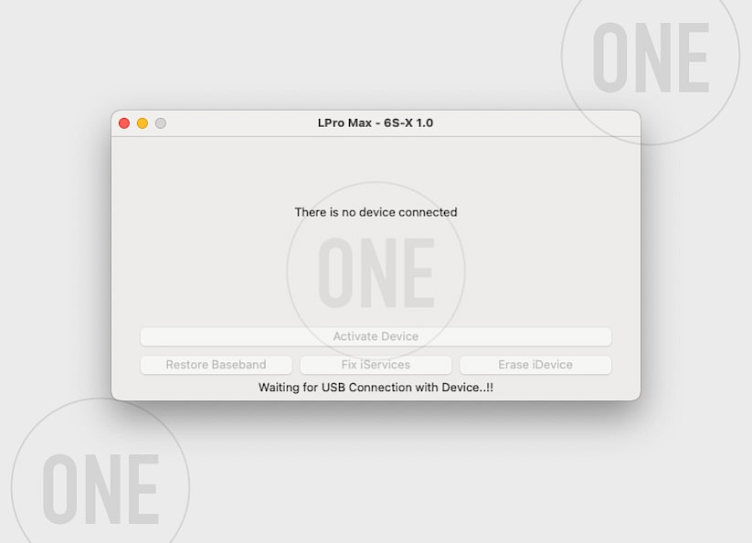 LPro Max App running on macOS