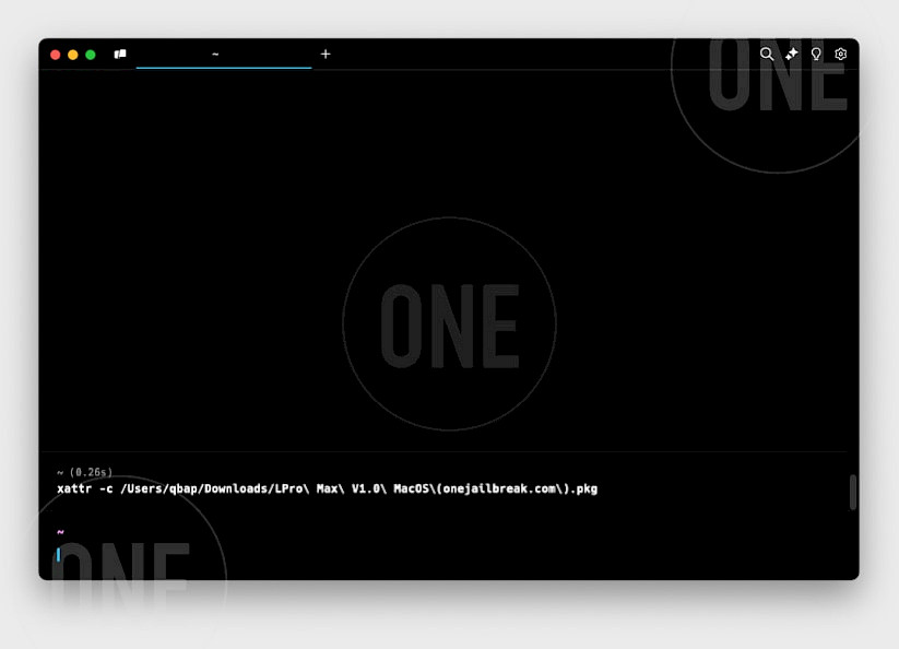 Add LPro Max to trusted apps on macOS