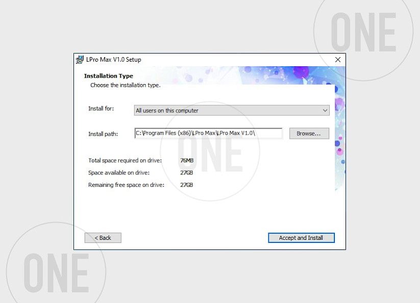 LPro Max Windows Installer