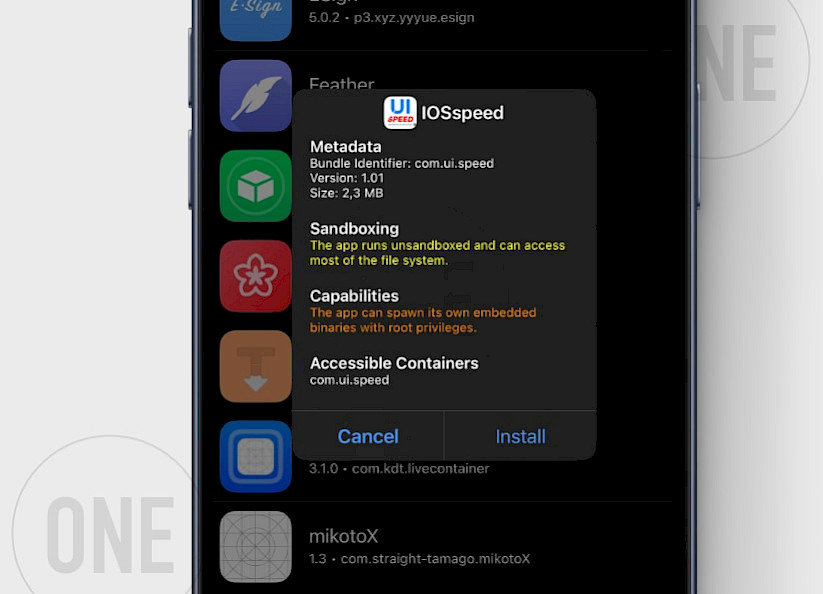 How to install iOSspeed IPA on iPhone using TrollStore