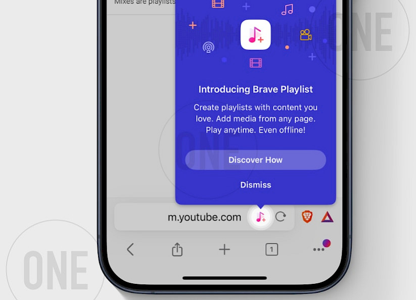 Add YouTube Videos to Your Brave Playlist
