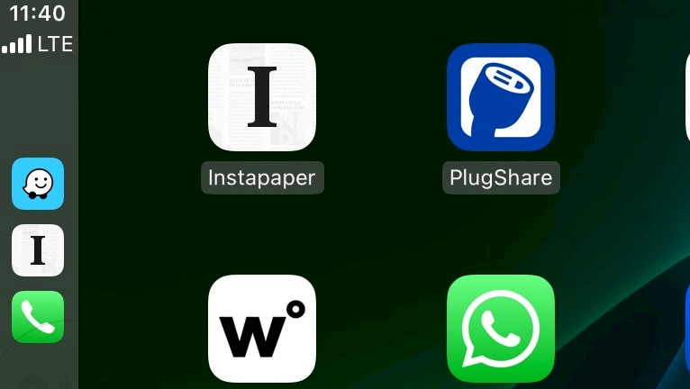 Promotion image of Instapaper for CarPlay article.
