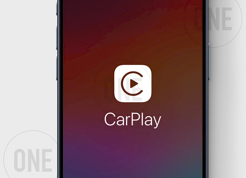 iPhone CarPlay connection to a car